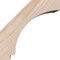 Ekena Millwork 5 1/2"W x 6"D x 6"H Imperial Smooth Knee Brace, Douglas Fir BRC06X06X06IMP00SDF - alternate 2